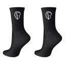 Meia Corinthians CP Cano Médio Masculina Preto