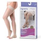 Meia Coxa 7/8 Compressiva Sigvaris Style Audace 15-20 mmgh - Natural