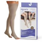 Meia Coxa 7/8 Longa de Compressão 15-20mmhg Sigvaris Select Comfort Premium Pé Aberto