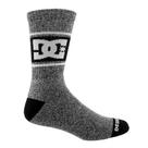 Meia DC Cano Alto - Mescla Preto Meia DC Cano Alto - Mescla Preto