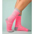 Meia De Ciclismo Vistho Reflexx Fast Rosa Neon Tam 33-38 Meia De Ciclismo Vistho Reflexx Fast Rosa Neon Tam 33-38