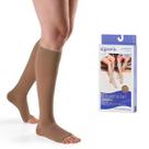Meia de Compressão 20-30mmhg Panturrilha Ponteira Aberta Natural G Sigvaris Meia de Compressão 20-30mmhg Panturrilha Ponteira Aberta Natural G Sigvaris