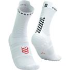 Meia de Compressão para Corrida Cano Médio Branca 33 a 36 Compressport