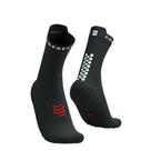 Meia de Compressão Para Corrida Cano Médio - Run Hi V4 Preta e Branca - COMPRESSPORT Meia de Compressão Para Corrida Cano Médio - Run Hi V4 Preta e Branca - COMPRESSPORT