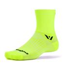Meia de Compressão Swiftwick Cano Médio Aspire Neon