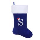 Meia de Natal SIRIPHUM Monogram bordada 52cm Meia de Natal SIRIPHUM Monogram bordada 52cm