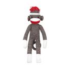 Meia de pelúcia Plushland Monkey Brown 50 cm para crianças