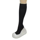 Meia de Suave Compressão 3/4 Varimed 18-21mmHg Preta Masculina de Algodão