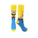 Meia Divertida Presonagem Bob Esponja Calça Quadrada Intantil 28 33 Algodao Premium Envio Imediato