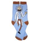 Meia divertidas rick and morty unissex longa algodão academia sport skate rick