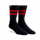 Meia Esportiva Norden Old Style Cor Preto e Vermelho 38/43