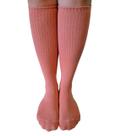 Meia feminina 3/4 coral 34-39 ref-03900205/2013 c-97