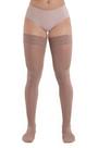 Meia Feminina 7/8 Média Compressão com Renda e Silicone - Kendall