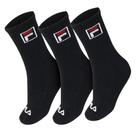 Meia Fila FBox 34 ao 38 - Pack com 03 Unidades - Preta