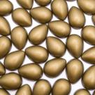 Meia Gota Para Colagem Resina Ouro Velho 13x18mm 100pçs 100g