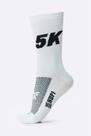 Meia HUPI 5K Branco