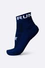 Meia HUPI Running Pro Azul Marinho - Tamanho Plus 42-46