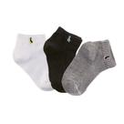 Meia Infantil Com Cano Kit 3 Cores Lupo