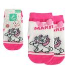 Meia Infantil Do 0 A 4 Anos Meninas Disney Licenciado - Jolitex Ternille Baby Jolitex Cor:Gata Marie 01Tamanho:0 a 12 M