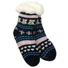 Meia Infantil Forrada Solado Antiderrapante Pantufa Felpuda Térmica Quentinha Inverno Unissex
