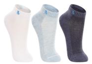 Meia infantil Lupo Kids em algodão Kit com 3 pares Meia infantil Lupo Kids em algodão Kit com 3 pares