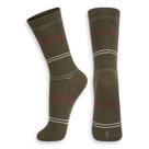 Meia Lupo AM Sportwear 1215-123 Verde com Listras 37 a 44