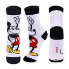 Meia Lupo Cano Médio Disney Mickey, Donald e Margarida Confortável, Divertida e Estilosa