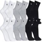 Meia Lupo Cano Médio Walk Kit Com 6 Pares Sport