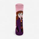 Meia Lupo Infantil Frozen Rosa Anna Meia Lupo Infantil Frozen Rosa Anna