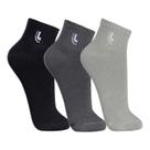 Meia Lupo Kit 3 Pares Masculina Extra Grande 03223