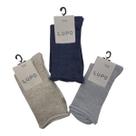 Meia Lupo Sem Punho Original Unissex Conforto e Qualidade Kit Com 3 Unidades. Meia Lupo Sem Punho Original Unissex Conforto e Qualidade Kit Com 3 Unidades.