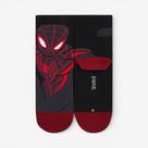 Meia Lupo Spider Man Infantil Preta