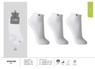 Meia lupo sport kit3 41/44 03225 08915 branco unissex