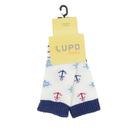 Meia Masculina Bebê Lupo Ancora Off White - 8055
