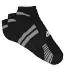 Meia New Balance Kit - feminino - preto e cinza