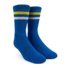 Meia Norden Old Style Azul Amarelo Branco League Bolt Cor:AzulTamanho:UN