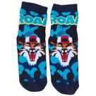 Meia Pansocks Infantil Masculino Antiderrapante Puket Tigre 8265