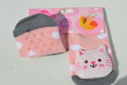 Meia Pantufa Infantil Bebê Antiderrapante Com Chocalho Menina Menino Diversas Estampas Meia Pantufa Infantil Bebê Antiderrapante Com Chocalho Menina Menino Diversas Estampas