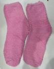 Meia Pelúcia feminino Quente Inverno Felpuda Forrado lisa Proteção Frio