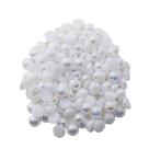Meia pérola abs 6/8/10mm Branca Irisada - c/500gr - MM Biju