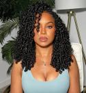 Meia peruca Sogram 3 em 1 Special Curly 100% Human Hair 20
