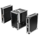 Meia prateleira Flight Case ODYSSEY 8U para equipamento de meio rack 1,5