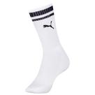 Meia Puma Cano Longo Atoalhada Listrada Masculina 39/43