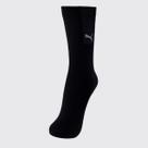 Meia Puma Esportiva Cano Longo Logo Preta