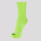 Meia Rikam Performance Colors Cano Médio Feminina Amarela Fluorescente