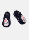 Meia Sapatilha Antiderrapante com LED Bebê Menina Unicórnio Skate - Puket