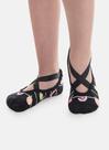 Meia Sapatilha Ballet Menina Frutas Preto 23 a 33