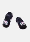 Meia Sapatilha Bebê Menina Antiderrapante Panda Shake - Puket