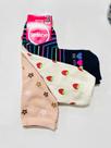 MEIA SOQUETE - KIT 3 PARES FEMININA SELENE CANO MEDIO ref 7451.001.5.997