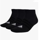 Meia Sportswear Kit Com 3 No Show Preto Tam G